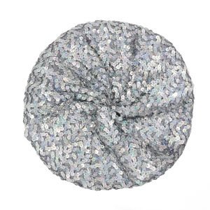 Women's sequined beret personalized and fashionable pumpkin hat