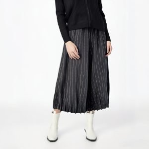 Casual velvet thick casual pants lantern pants flower bud pants wide leg pants