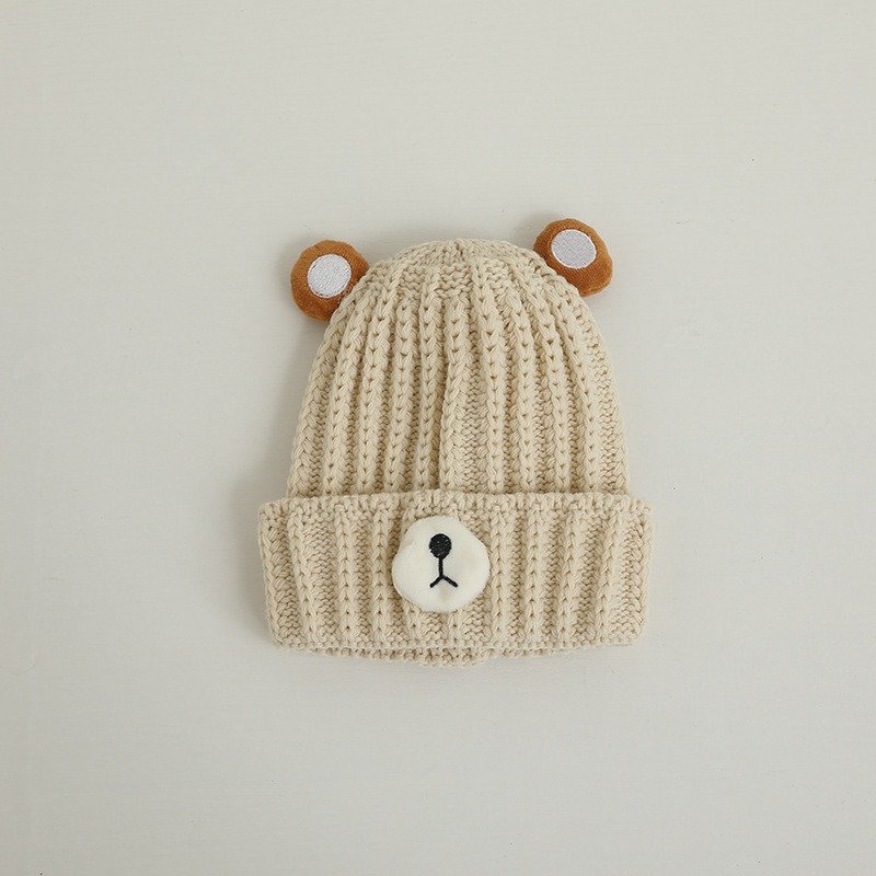 Autumn and winter children warm knitted hat - Image 6