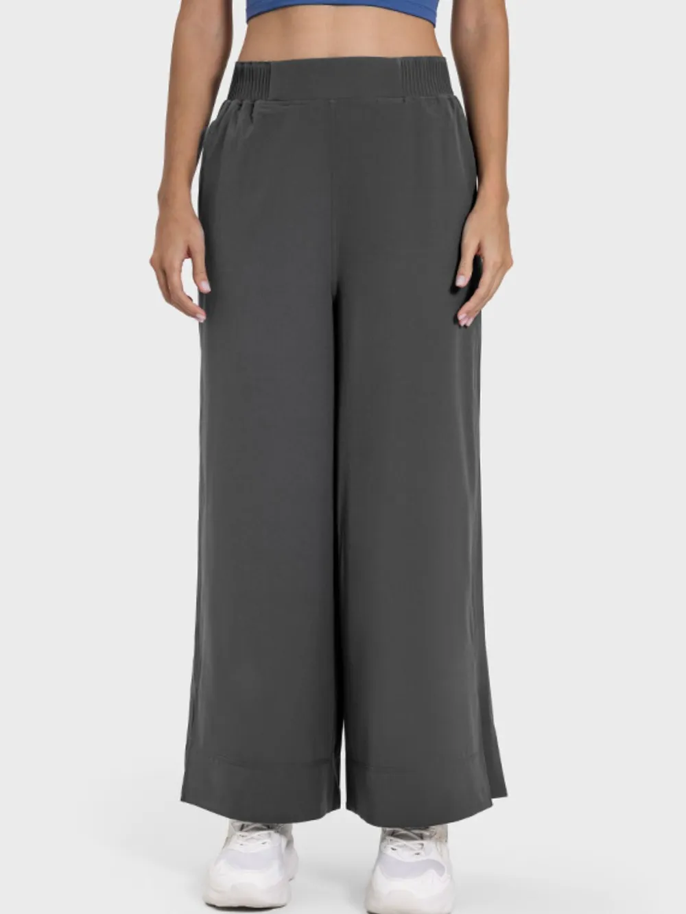 Wide Leg Active Pants - Image 7