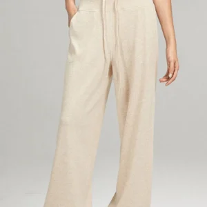Drawstring Wide Leg Pants with Pockets