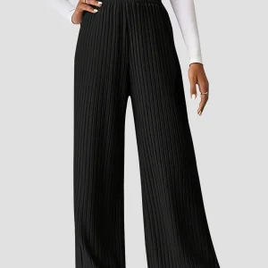Ribbed High Waist Pants