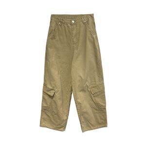 Workwear Design Denim Pants Women's Versatile Tapered Casual Pants