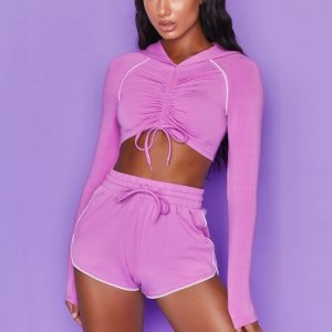 Women Sexy Fitness Strap Long Sleeve