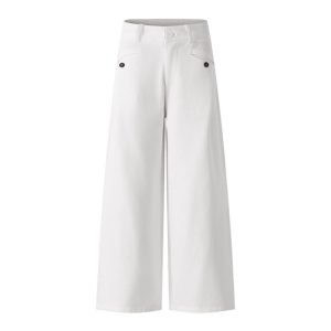 White casual pants for women