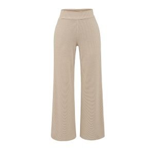 Simple style wide leg straight leg pants for women's casual pants