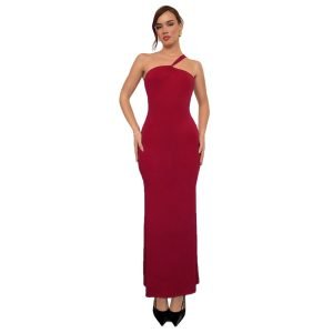Women's sexy backless dress