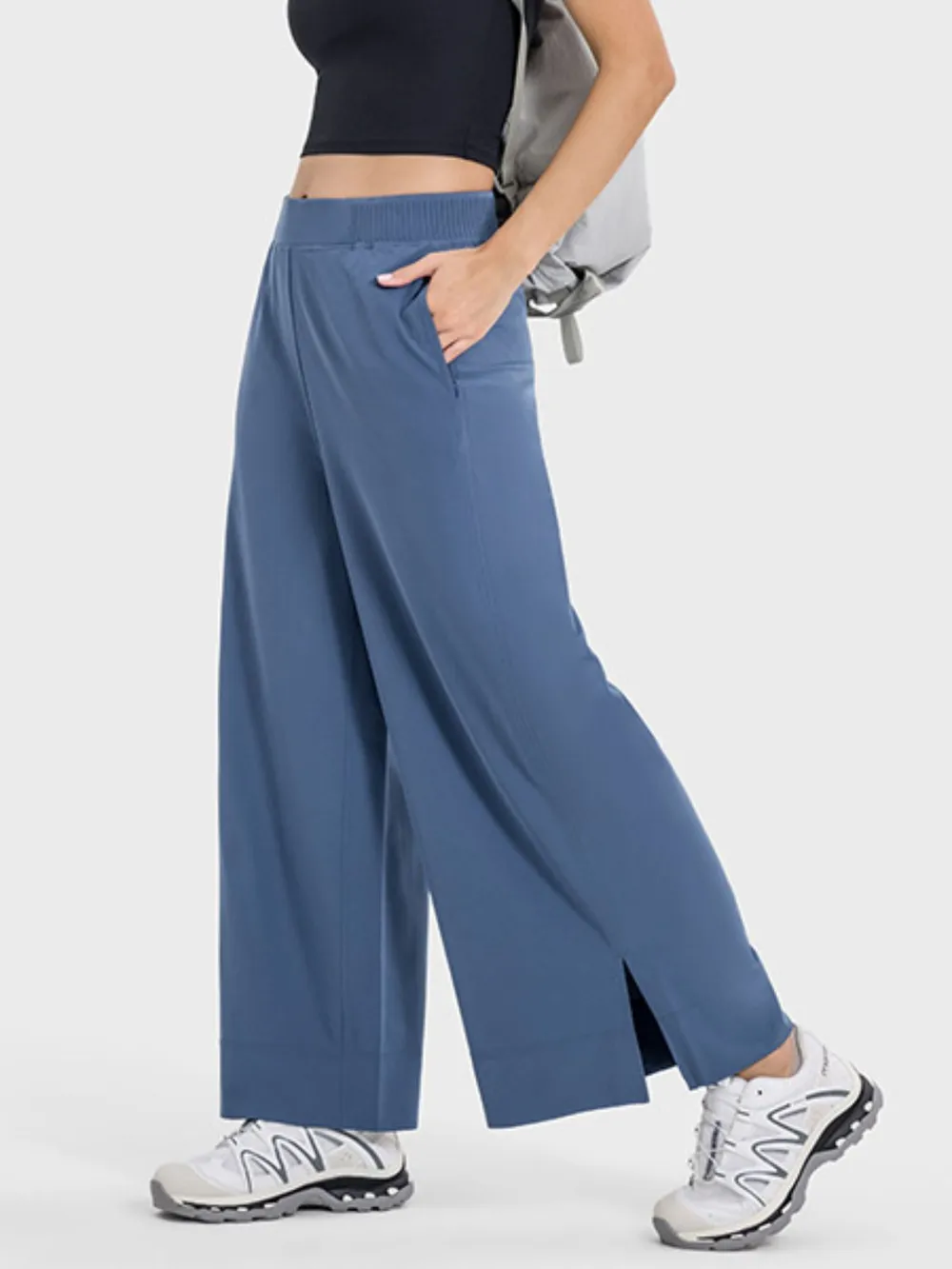 Wide Leg Active Pants - Image 3