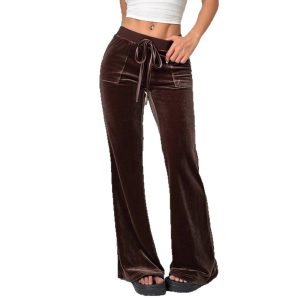Women's micro flared pants, long pants