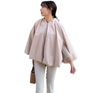 Stand Collar Zip Up Loose Casual Jackets