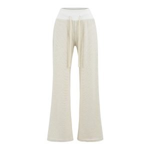 Loose and slimming striped pants, casual pants