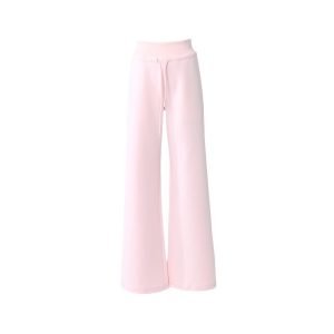 Women's Pants Loose Sports Wide-Leg Trousers Pink Casual Pants