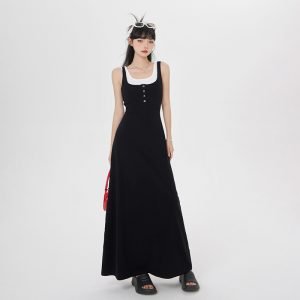 Women's Dress Strapless Dress for Pear-Shaped Figures Elegant Long Dress