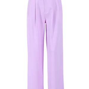 Patchwork Folds Pants For Women