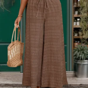 Tied Wide Leg Pants