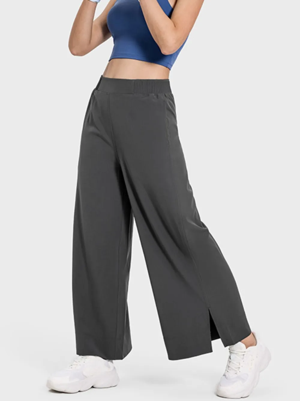Wide Leg Active Pants - Image 4