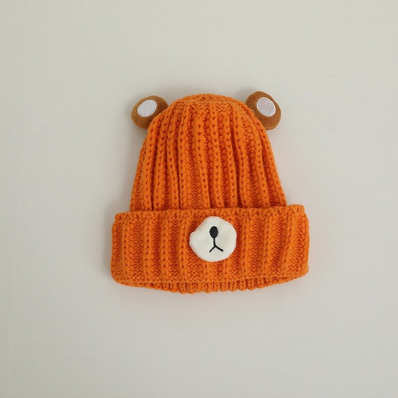 Autumn and winter children warm knitted hat - Image 7