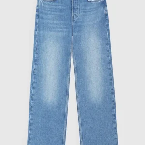 Vintage Denim Pant Long Trousers Female Streetwear